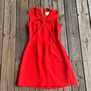 NWOT Kate Spade Red Dress with bow